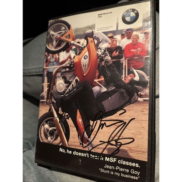 Signed! Motorrad USA THE BMW MOTORCYLE EXPERIENCE vol 2 Jean-Pierre Goy DVD RARE